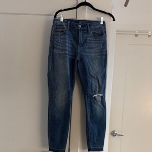 Women's Skinny Jeans - Classic Blue Denim